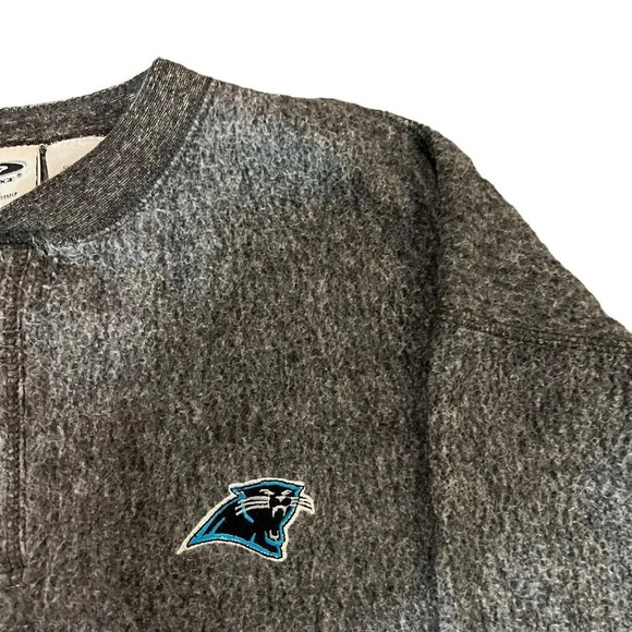 Vintage 1990's The Edge Men’s NFL Carolina Panthers Fleece Football Sweatshirt - Picture 2 of 4
